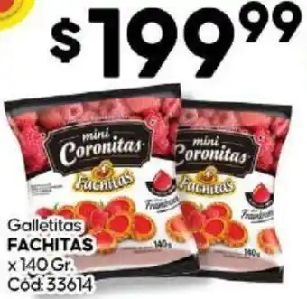 Diarco Galletitas FACHITAS x 140 Gr. Cod: 33614 oferta