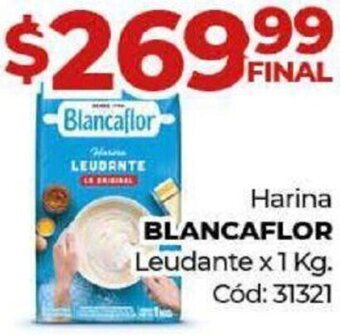 Diarco Harina BLANCAFLOR Leudante x 1 Kg. oferta
