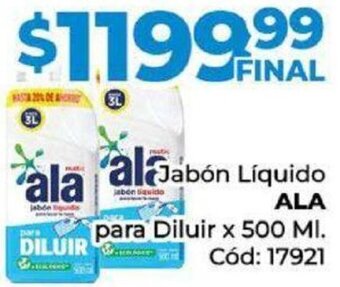 Diarco Jabón Líquido ALA para Diluir x 500 ML oferta