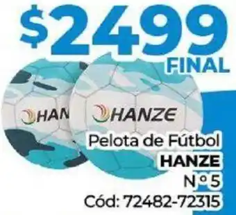 Diarco Pelota de Fútbol HANZE N°5 oferta