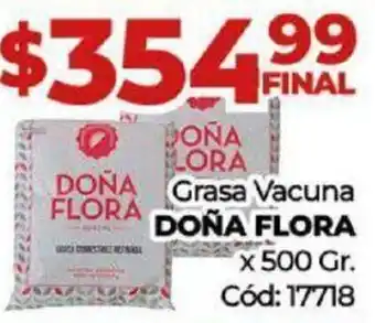 Diarco Grasa Vacuna DOÑA FLORA x 500gr oferta