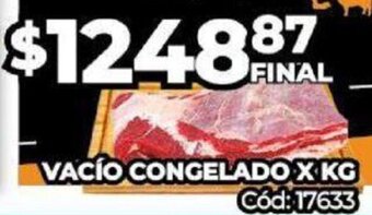 Diarco VACÍO CONGELADO X KG Cód: 17633 oferta