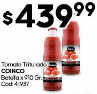 Diarco Tomate Triturado COINCO Botella x 910 Gr. Cod: 41937 oferta