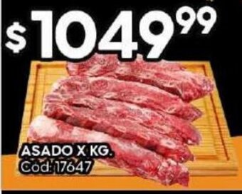Diarco ASADO X KG. Cod 17647 oferta