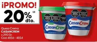 Diarco Queso Crema CASANCREM X 290GR oferta