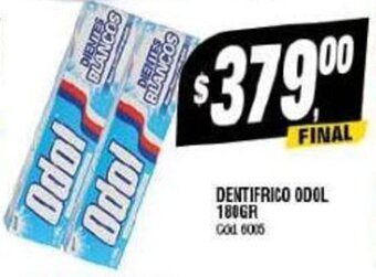 Supermercados Yaguar DENTIFRICO ODOL 180GR oferta
