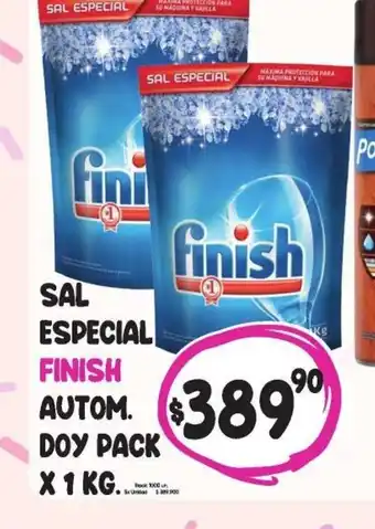Finish Sal Especial Autom. Doy Pack x 1kg