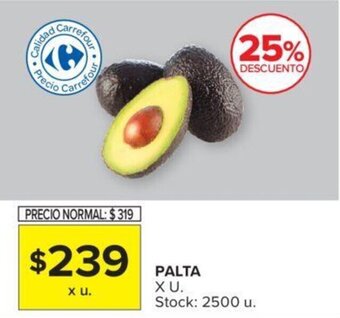 Carrefour PALTA XU. oferta