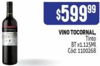 Makro VINO TOCORNAL, Tinto BT X1.125ML oferta