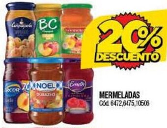 Supermercados Yaguar MERMELADAS oferta