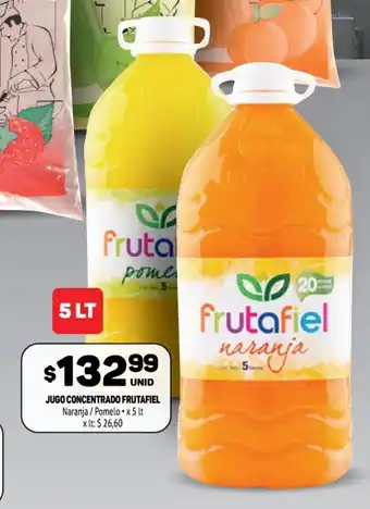 Makro Frutafiel Jugo Concentrado, Naranja / Pomelo x 5lt oferta