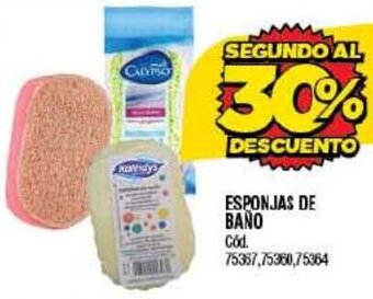 Supermercados Yaguar ESPONJAS DE BAÑO oferta