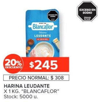 HARINA LEUDANTE X 1 KG. "BLANCAFLOR"