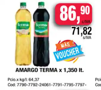 Maxiconsumo Terma Amargo x 1,350 lt. oferta