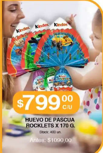 Rocklets Huevo de Pascua x 170g