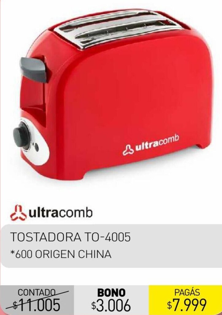 Tostadora ultracomb 4005 hot sale