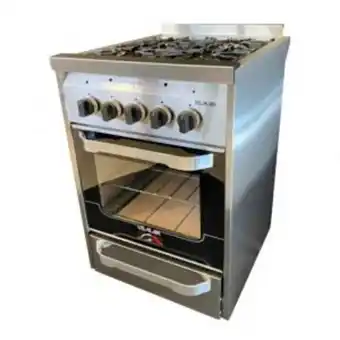 Oscar Barbieri Cocina industrial a gas usman sonic xxl 7763 55cm acero inoxidable oferta
