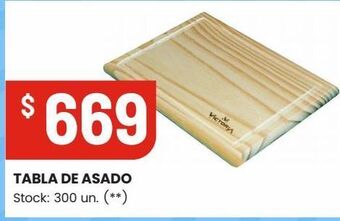 Changomas Tabla de asado oferta