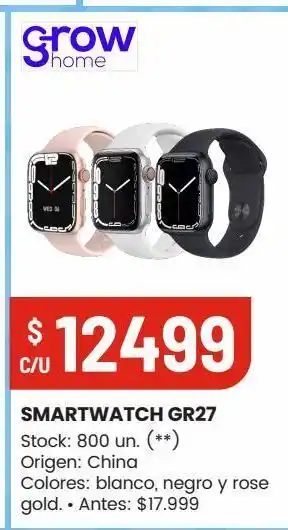 Changomas Smartwatch gr27 oferta