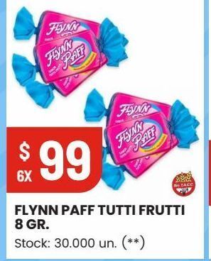 Changomas Flynn paff tutti frutti 8 gr. oferta