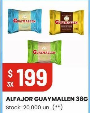 Changomas Alfajor guaymallen 38g oferta