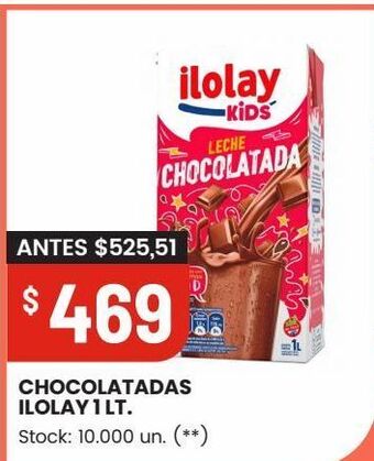 Changomas Chocolatadas ilolay 1 lt oferta