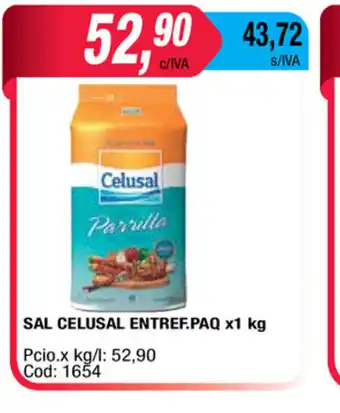 Maxiconsumo Celusal Sal Entref.Paq x 1 kg oferta