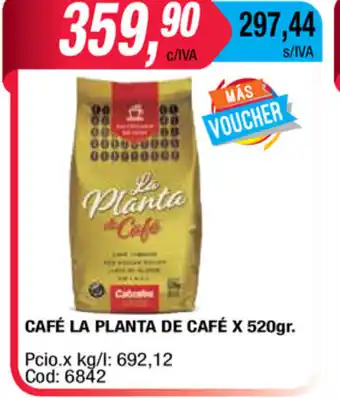 Maxiconsumo Café La Planta De Café x 520gr oferta