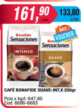 Maxiconsumo Bonafide Café Suave-Int x 250gr oferta