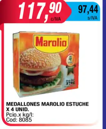 Maxiconsumo Marolio Medallones Estuche x 4 unid oferta