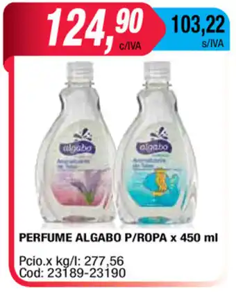 Maxiconsumo Algabo Perfume P/Ropa x 450ml oferta
