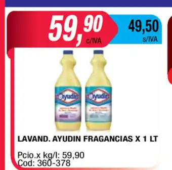 Maxiconsumo Ayudin Lavand Fragrancias x 1lt oferta