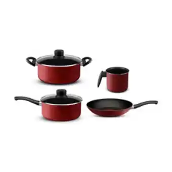 Mobilar Batería tefal red surprise set x 6pzas oferta