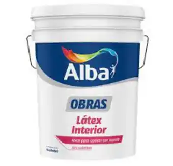Pintecord Alba látex obra interior oferta