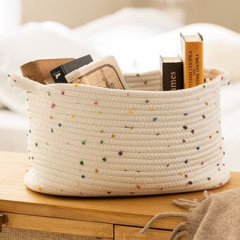 Arredo Contenedor rectangular pintitas oferta