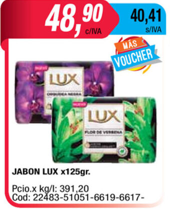 Maxiconsumo Lux Jabon x 125gr oferta