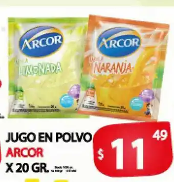 Supermercados Mariano Max Arcor Jugo En Polvo x 20gr oferta