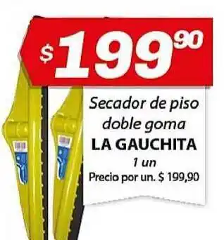 Almacor La Gauchita Secador de piso doble goma 1 un oferta