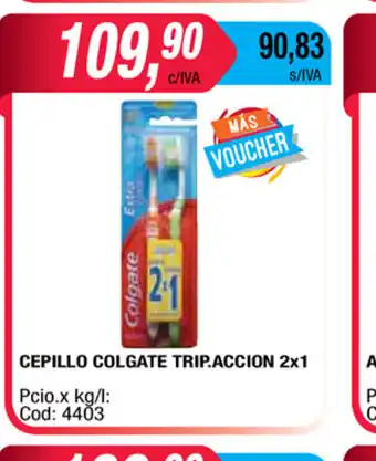 Maxiconsumo Cepillo Colgate Trip. Accion 2x1 oferta