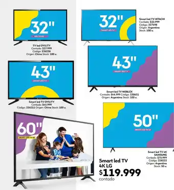 Coppel Smart Led Tv 4k Lg oferta