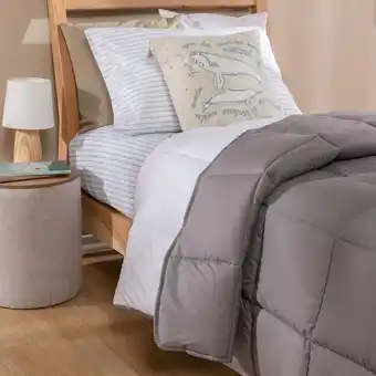 Arredo Plumón sintético twin size reversible liso oferta