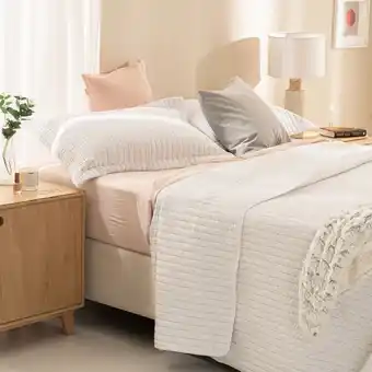 Arredo Cubrecama king size costuras oferta