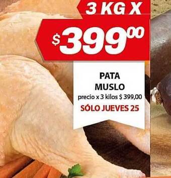 Almacor Pata Muslo oferta