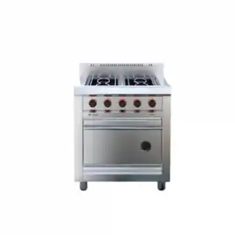 Oscar Barbieri Cocina profesional morelli mr. cheff 750 4 hornallas oferta