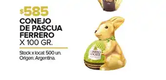 Disco Conejo De Pascua Ferrero 100gr oferta