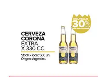 Disco Cerveza Corona Extra 330cc oferta