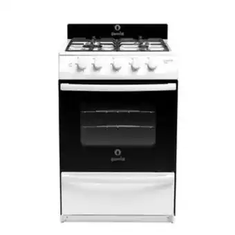 Frávega Cocina escorial master style masst56b multigas 56cm blanco oferta