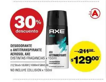 Axe Desodorante O Antitranspirante Aerosol