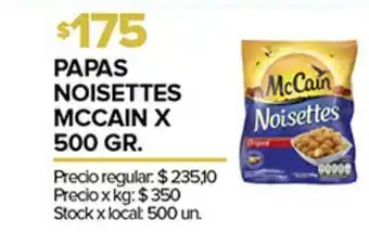 Disco Papas Noisettes Mccain 500gr oferta