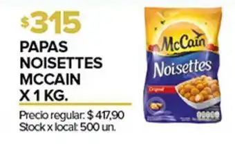 Disco Papas Noisettes Mccain 1kg oferta